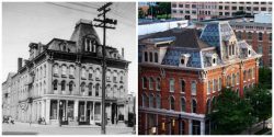 1915 Kalamazoo Public Library and 2016 Arcadia Building